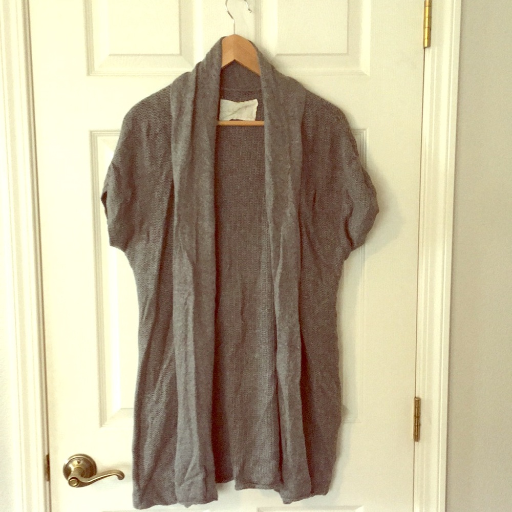 Open cardigan